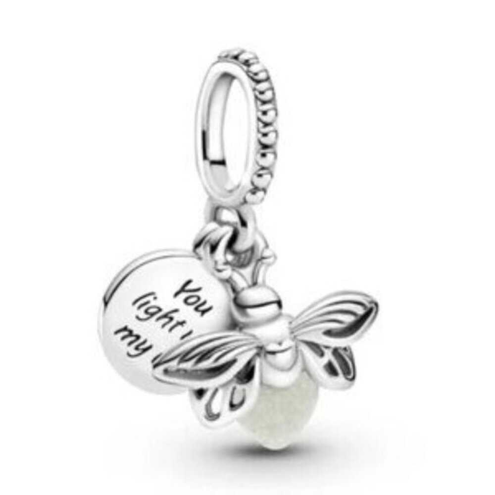 Pandora Glow-in-the-dark Firefly Dangle Charm